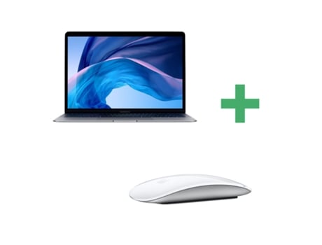 Macbook Air 13 APPLE Reacondicionado Señales de Uso I5 1.6 Ghz 8 Gb Ram 128 Gb Ssd Gris Espacial 2019 Magic Mouse Plata