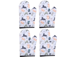 Cocina: Almacenamiento Práctico, Portátil Y Ordenado Con Un Lindo Estampado De Animales Para Mejor Estilo