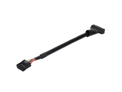Cable Adaptador Para Placa Base Usb 3.0 De 20 Pines Macho A Usb 2.0 De 9 Pines Hembra