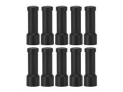 10 Antenas Cortas Y Gruesas Sma Macho Uhf 400-470mhz Para Mini Radios Walkie Talkie, Ideales Para Acampar Al Aire Libre.