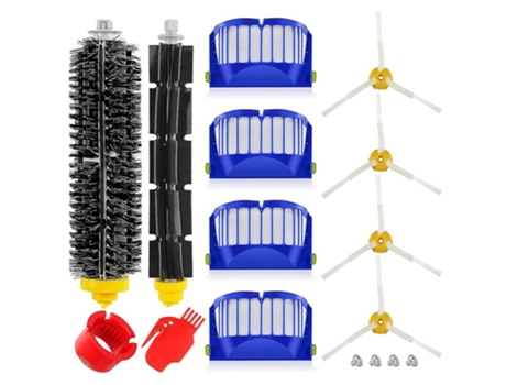Kit de filtro de escova principal para irobot roomba 600 series 610 620 robotic