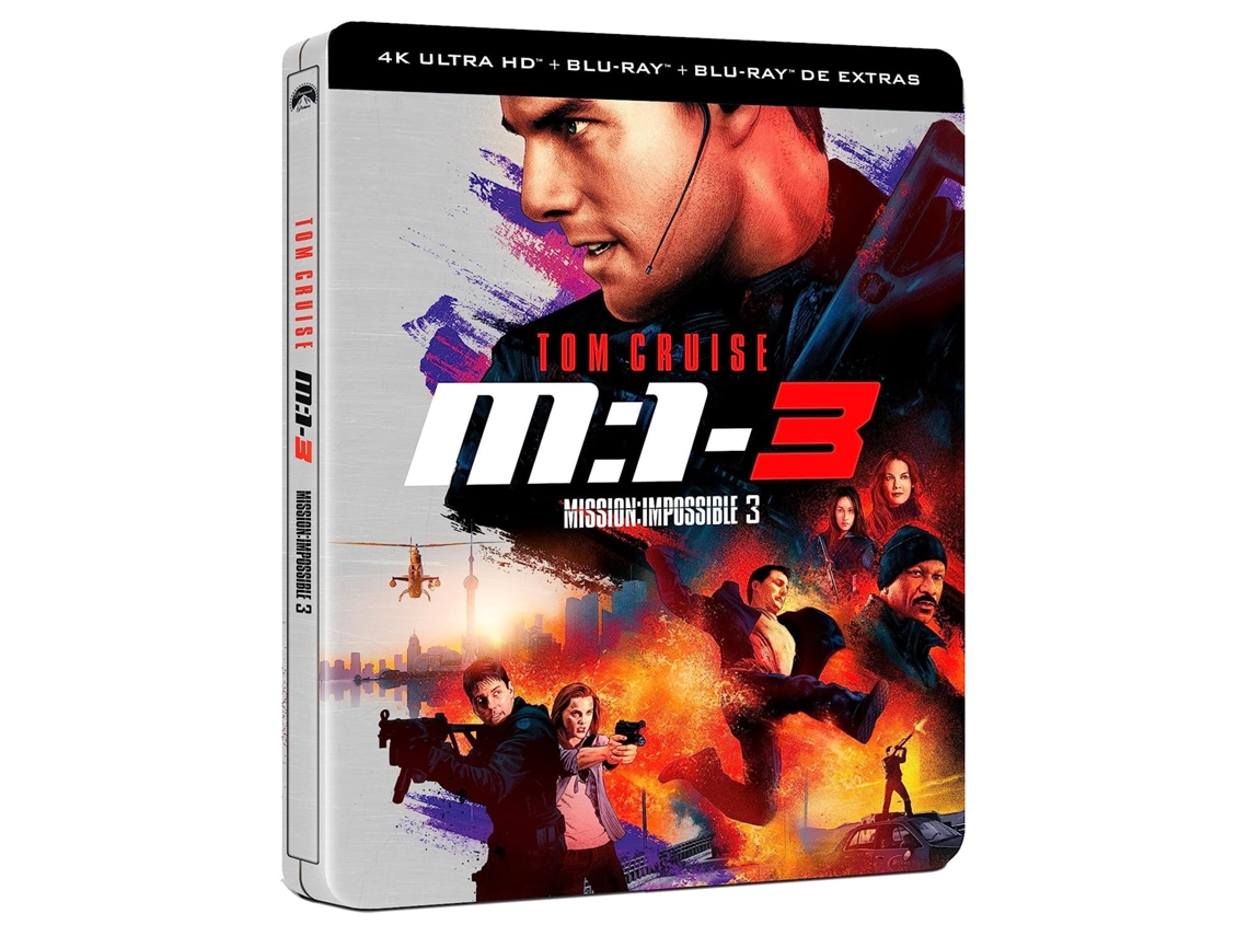 Mission: Impossible Iii 4K Ultra Hd + Bd Extraas Steelbook / Mision Imposible 4
