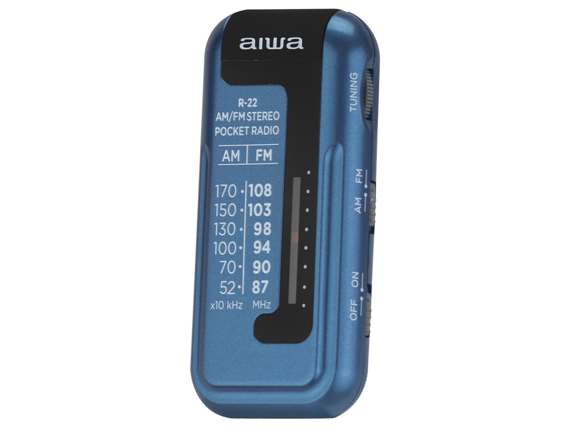 Mini Radio de Bolsillo AIWA R-22Bl