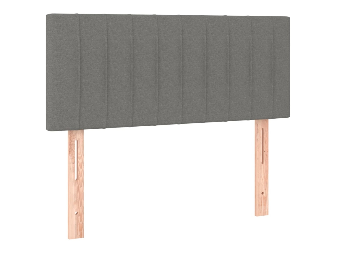 Maison Exclusive - Cabecero De Tela Gris Oscuro 100x5x78/88 Cm