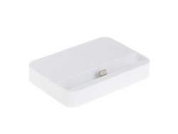 Base De Carga Plana Para Iphone 5/se/6/6 Plus Blanca