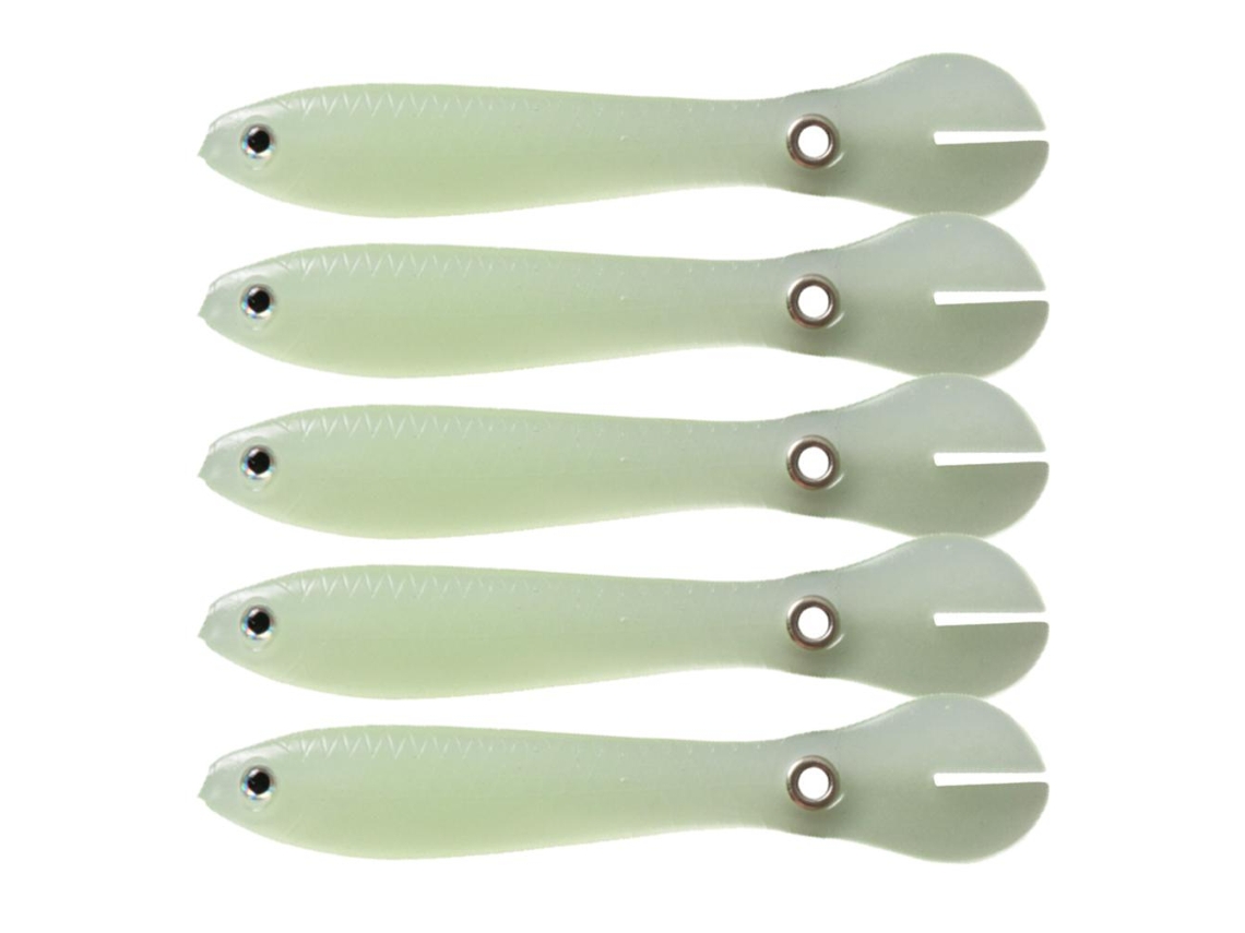 Danu26-5pcs 10cm 6g Señuelos Soft De Pesca Bait Biónico Loach Paddle Tail Swimbaits Para Bass Trout