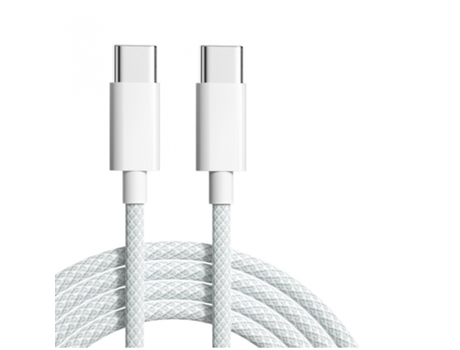 Cable KLACK USB-C a USB-C Trenzado Carga Rápida 20W compatible iPhone Tipo-C