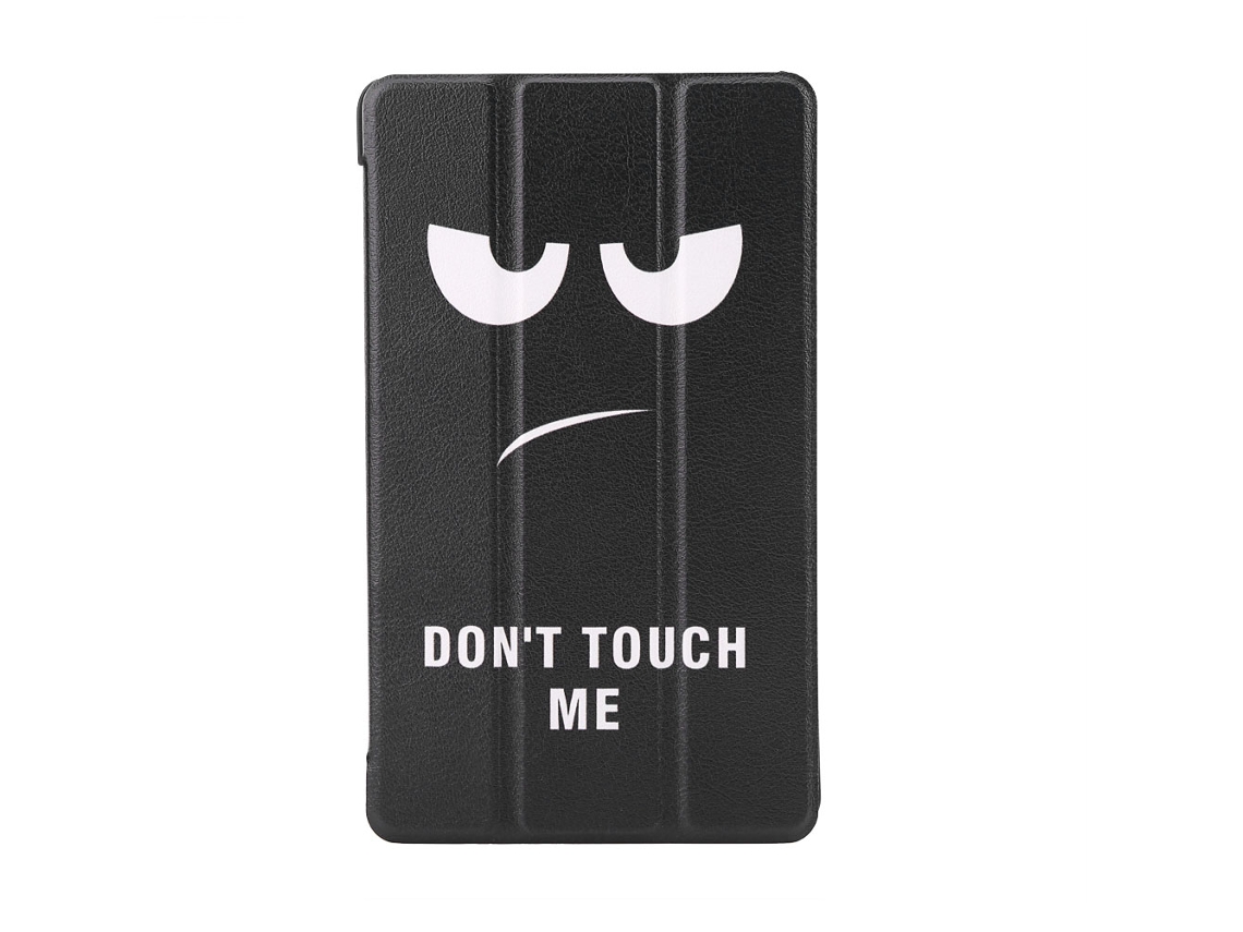Funda Protectora de Piel Sintética para Huawei Mediapad T3 7.0 Wi-Fi Luz Dorada
