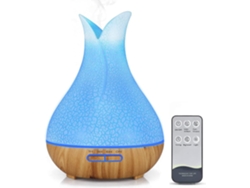 Difusor 400ml Névoa Fria 4 Temporizadores 7 Núcleos Desliga Automático P/ Sala