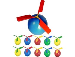 10 Helicópteros De Juguete Voladores Con Forma De Globo Para Niños De 3 A 5 Años. Regalo Ideal Para Fiestas.