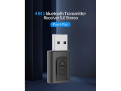Transmisor y receptor Bluetooth USB 5.0 Rosewell 4 en 1 para computadora y TV