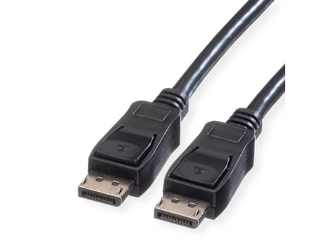 Cable ROLINE (DisplayPort - 7.5m - Negro)