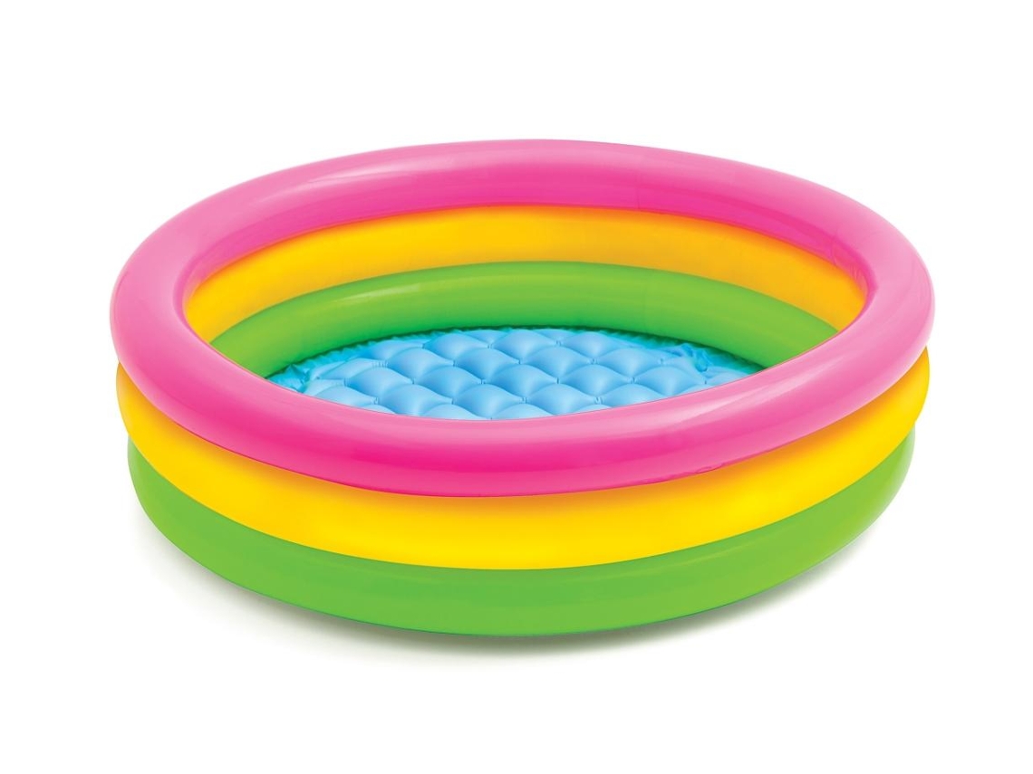 Jinwei-piscina Hinchable Para Bebés 60/90/120cm Arcoíris Redonda De Pvc Con Bomba Pequeña Para Niños