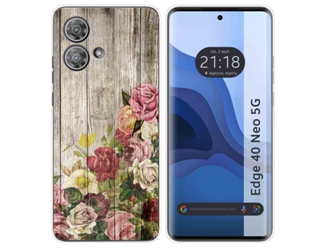 Funda Diseño para Motorola Edge 40 Neo 5G TUMUNDOSMARTPHONE Multicolor