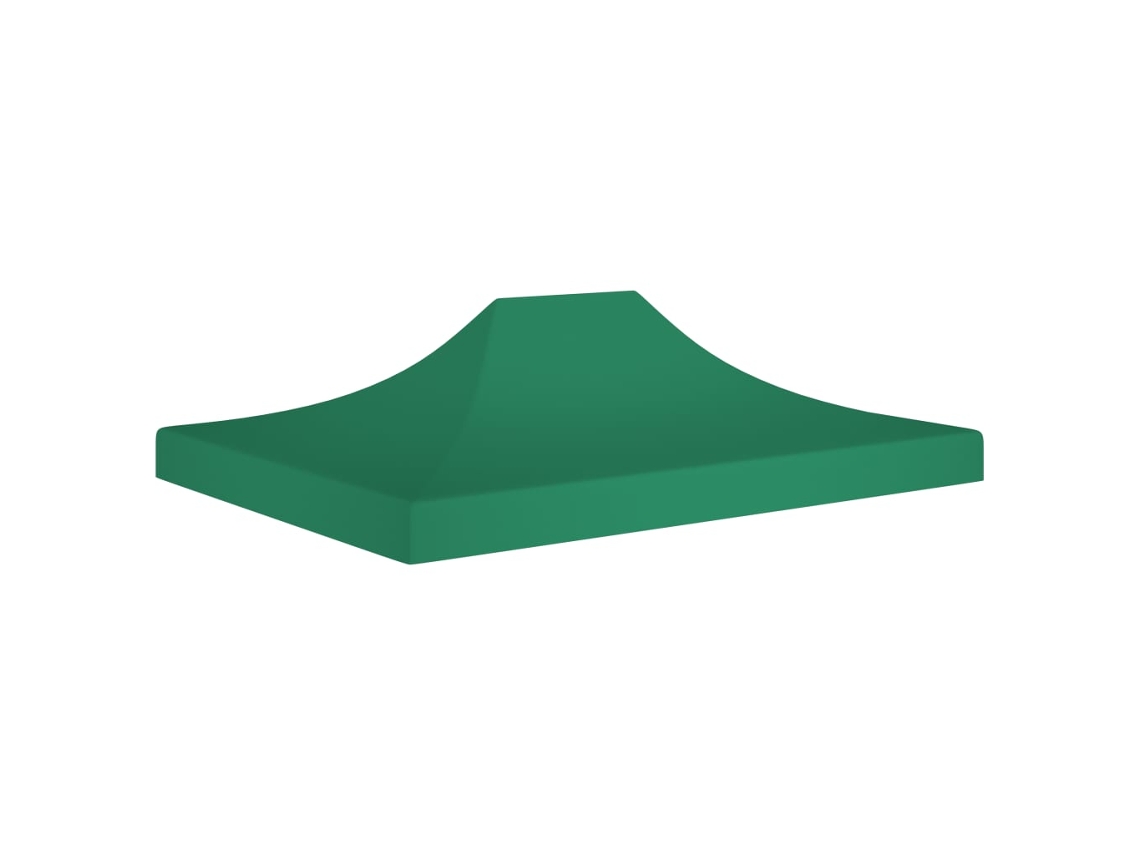 Techo De Carpa Para Celebraciones Verde 4x3 M 270 G/m²