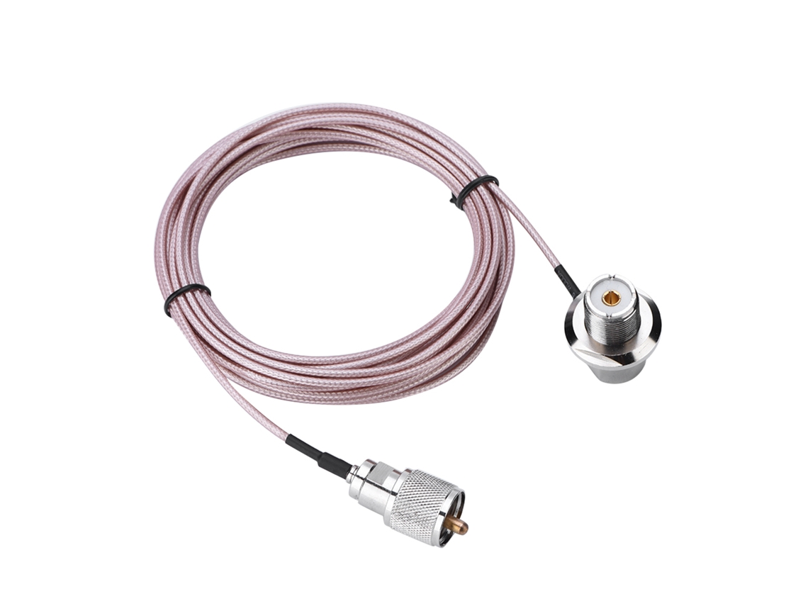 Conexión de cable coaxial Pl 259 Adaptador de antena de radio móvil