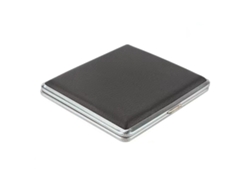 Estuche Para Cigarrillos Con Capacidad Para 20 Cigarrillos, De Piel Sintética, Resistente A La Presión, Portátil, Para Hombres Y Mujeres.