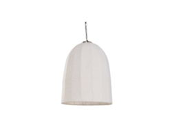 Lampara Techo Algodon Hierro Campana 50x50x70cm