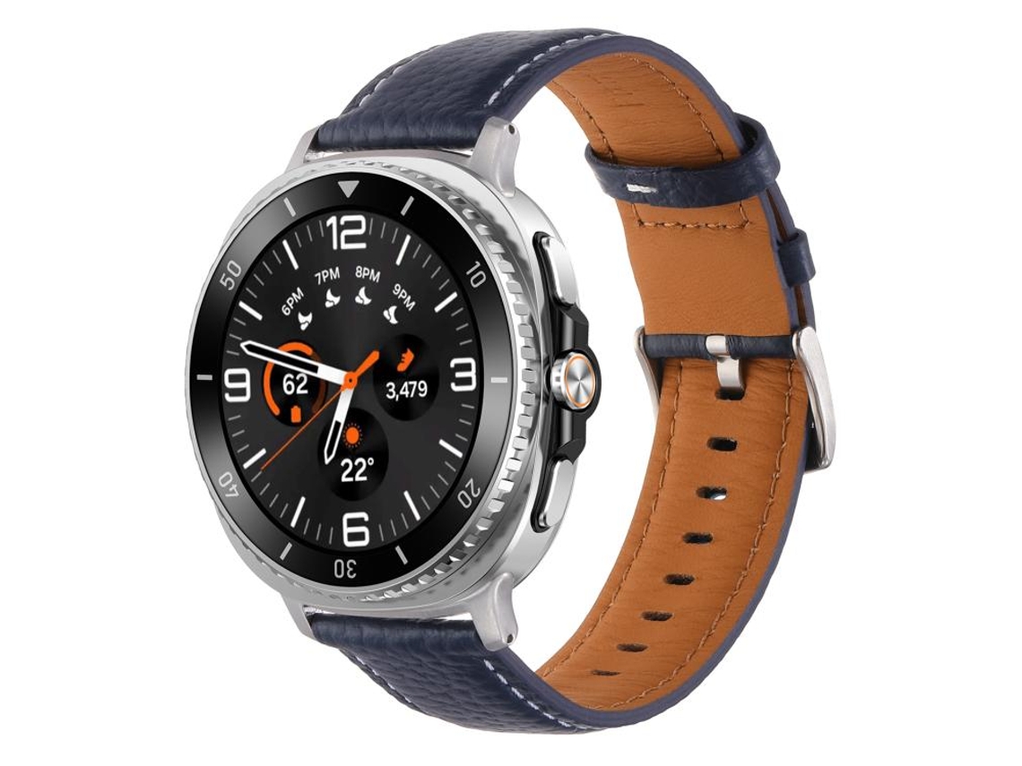 Correa para Samsung Galaxy Watch 8 / 8 Classic - Piel auténtica con textura de lichi