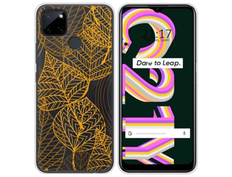 Carcasa Realme C21Y / C25Y TUMUNDOSMARTPHONE Dibujos Transparente Multicolor
