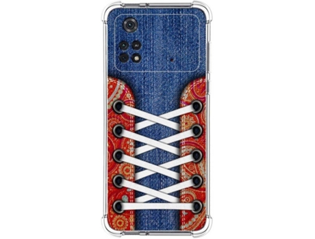 Carcasa para Xiaomi Poco M4 Pro 4G TUMUNDOSMARTPHONE Dibujos Antigolpes Zapatillas 11 Multicolor
