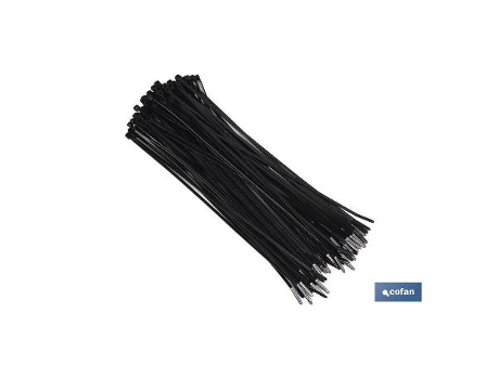 Bridas nylon negro 4,8 x 530 mm caja 100 unid.