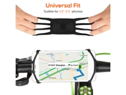 Soporte Universal Para Teléfono Y Computadora De Bicicleta, Montura Multifuncional Para Manillar, Compatible Con Teléfonos De 4.5 A 6.5 Pulgadas