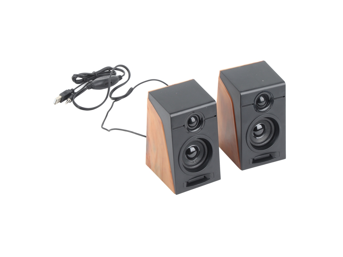 Altavoces Para Pc Hifi Con Graves Profundos Y Volumen Ajustable. Altavoces De Escritorio Plug And Play Para