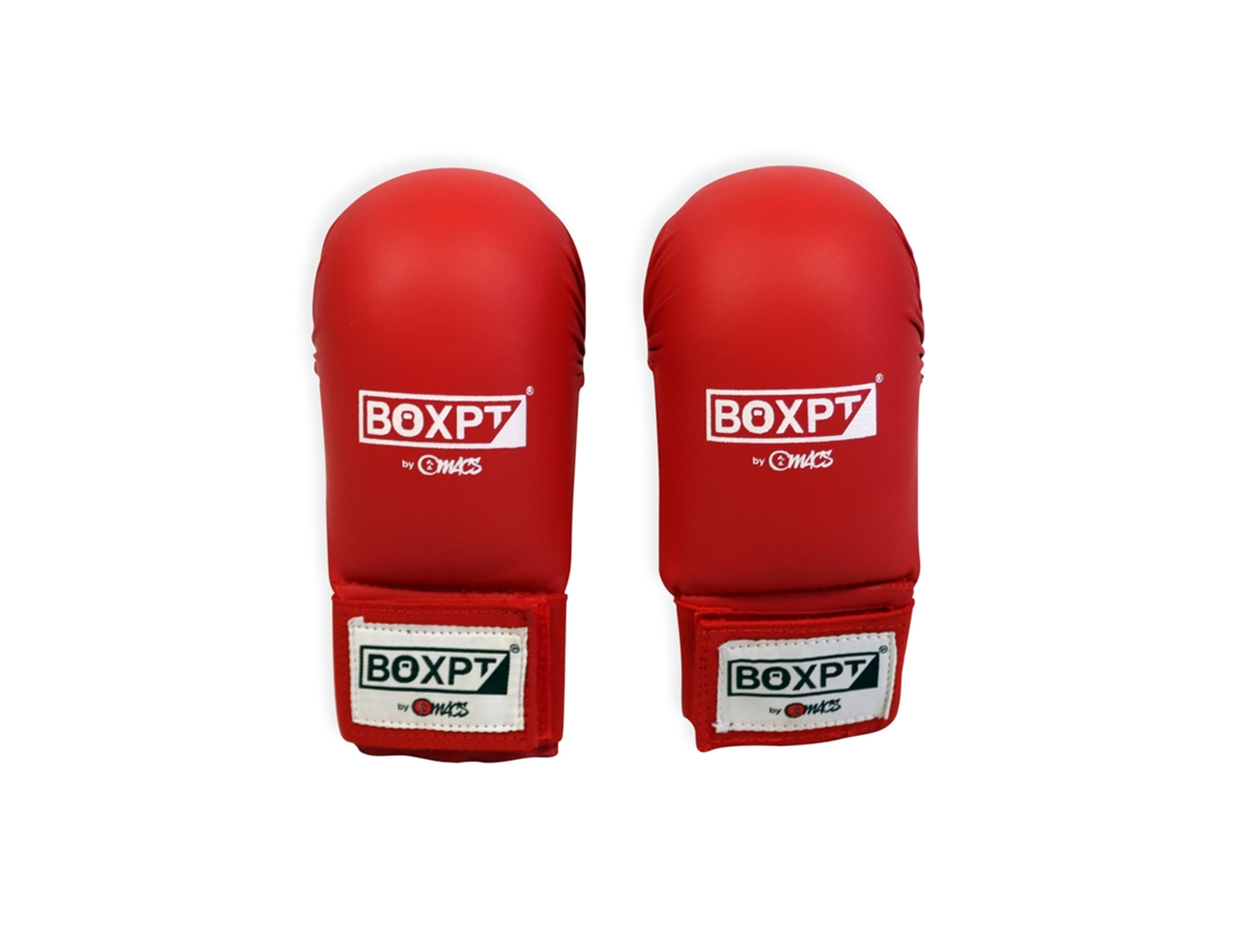 Boxpt | Guantes De Karate Sin Dedos - Rojos - Xs