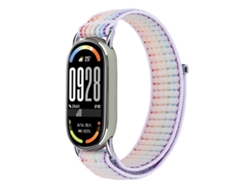 Bracelete Para Xiaomi Smart Band 10/9/8 - Nylon Trançado - Fecho De Velcro Colorida