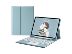 Funda táctil Bluetooth para tableta Samsung Galaxy Tab S7 12.4 SM T970/T976 con soporte para lápiz Zruxe