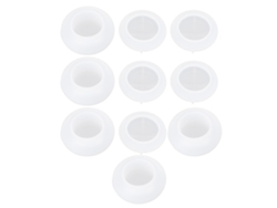 5 Juegos De Moldes De Silicona Para Envases De Pintalabios, Caja De Almacenamiento De Resina Epoxi Diy