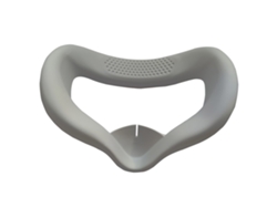 Máscara Para Ojos Para Quest2 Tapa Facial De Silicona Blanca