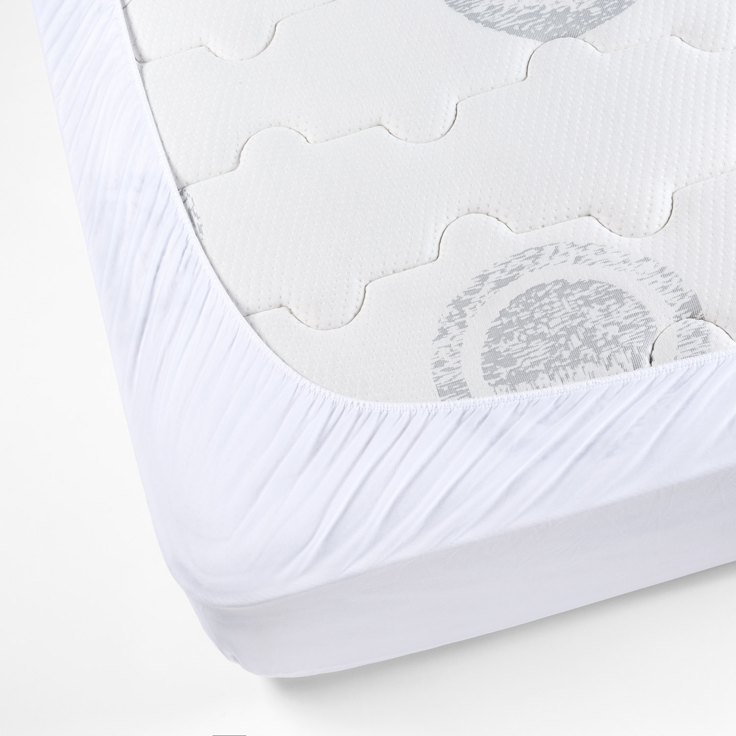 Pikolin Home Protector de punto impermeable transpirable ajustable resistente varias medidas cama y 90x190200cm rizo blanco