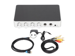 Amplificador De Micrófono Con Eco Digital Mixer 4k 1080p Para Android Tv Dvd Con Enchufe Us