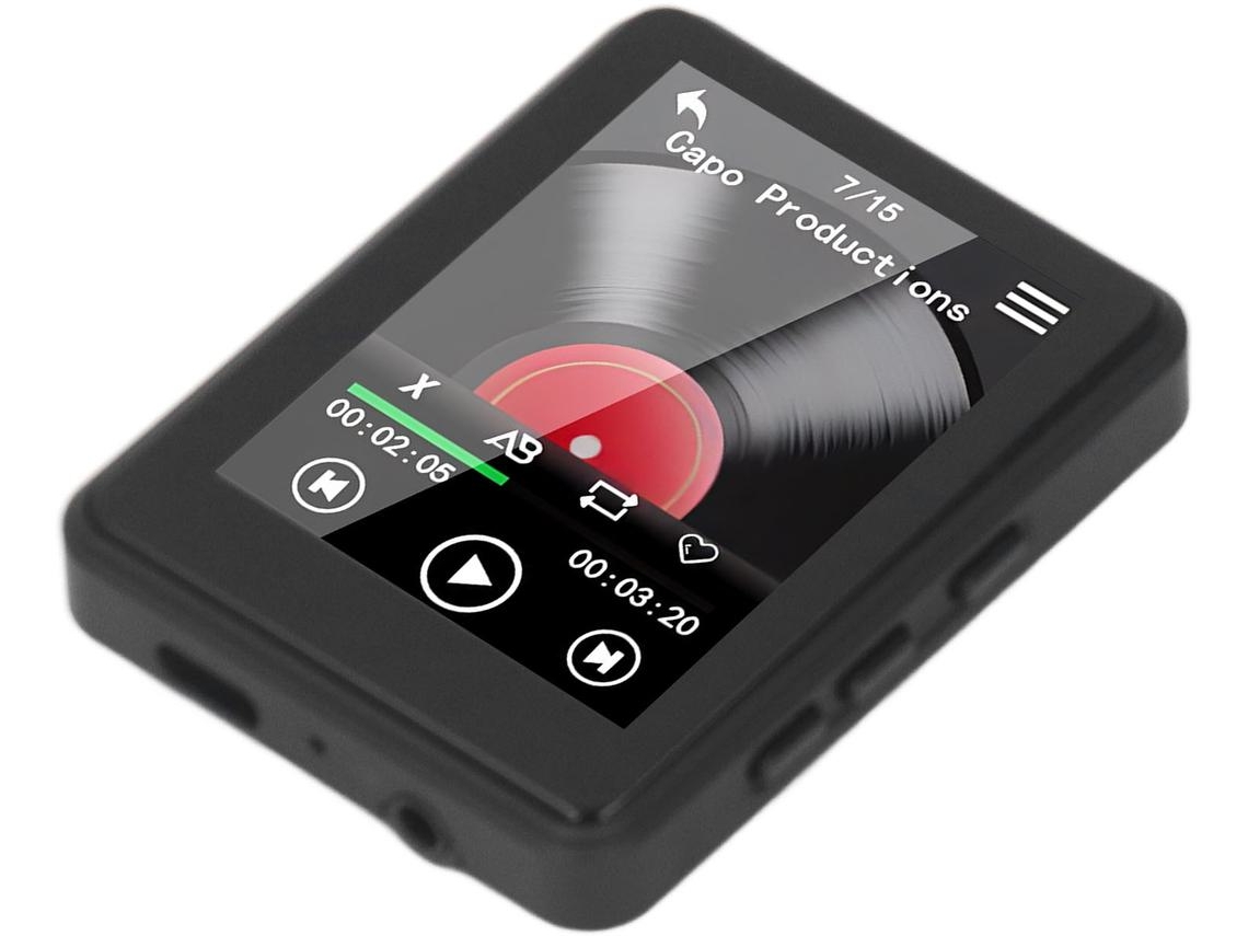 Reproductor MP3/MP4 YIZHOOD T7 2.4Inch Con tarjeta TF 8G (Negro)