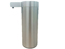 Dispensador automático de jabón de cocina con botella de loción de acero inoxidable y sensor sin contacto a batería (MDUG)