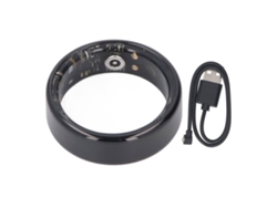 Anillo Inteligente Para Monitorización De La Salud Y El Sueño, Resistente Al Agua, Para Fitness Y Deportes, Negro.