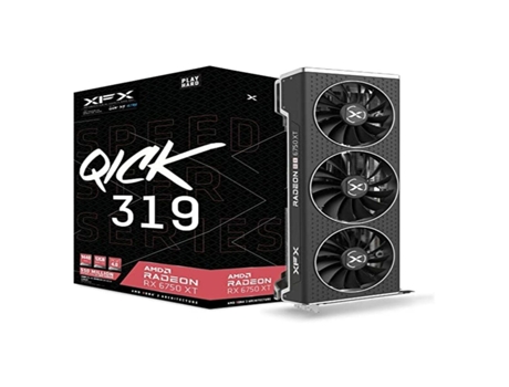 Tarjeta Gráfica XFX QICK319 (AMD - 12 GB - GDDR6)