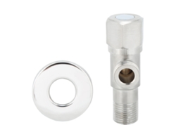 Grifo De Baño De Pared Con Válvula Angular De Acero Inoxidable G1/2in Y Accesorios Para Ducha.