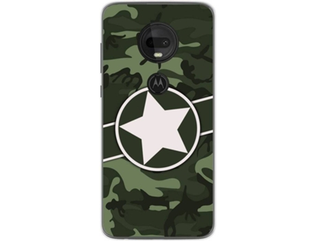Carcasa Motorola Moto G7 / G7 Plus TUMUNDOSMARTPHONE Camuflaje 01 Multicolor