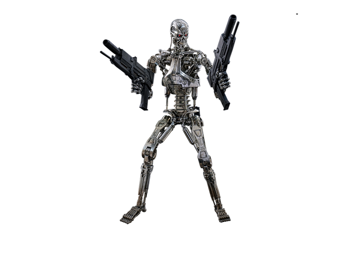 Figura Hot Toys Mms840d77 Terminator 2: El Juicio Final (versión dañada)