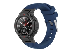 Correa Smartwatch para Amazfit T-Rex / T-Rex Pro / Ares Twill Silicona (Azul Medianoche)