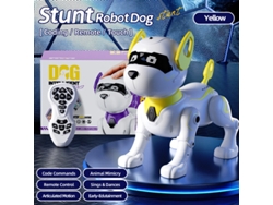 Perro Robot Acrobático Multifuncional Con Control Remoto (amarillo) Eifson