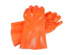 Guantes De Trabajo Kichouse De Pvc Para Hombre, Antideslizantes,s Al Aceite Y Protectores Con Protección Reforzada Para