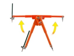 Compás De Lápiz Ajustable Para Carpintería, Divisor De Marcado Y Trazado Con Acero Inoxidable Y Plástico.