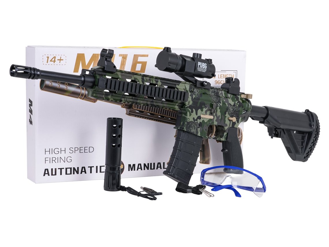 VPMKP-Pistola de agua de perdigones M416 B.Accesorios activos