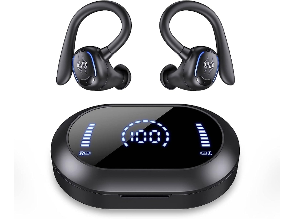 Auriculares YIZHOOD Bluetooth Negro