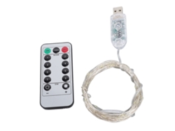 2026-luces De Fada Inteligentes Usb 33ft 100 Led Con Control Remoto Para Fiesta