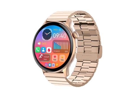 Reloj inteligente para mujer, pantalla de 1,43 pulgadas, 466x466, siempre muestra la hora, relojes de llamada Bluetooth, reloj inteligente deportiv...